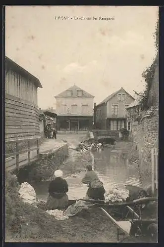 AK Le Sap, Lavoir sur les Remparts