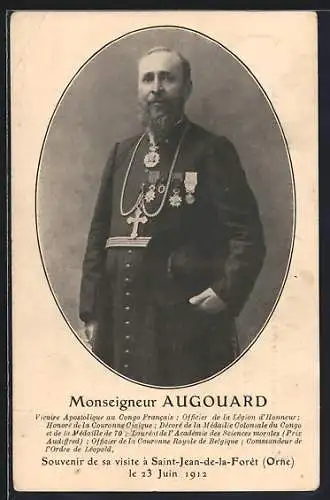 AK Saint-Jean-de-la-Forêt, Monseigneur Augouard