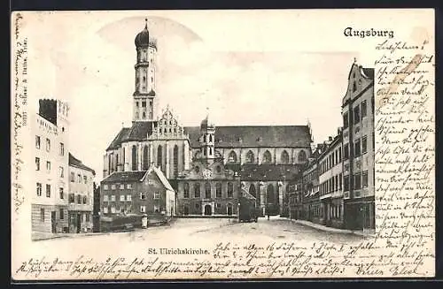 AK Augsburg, St. Ulrichskirche