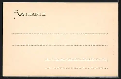 AK Augsburg, Herkulesbrunnen und Obere Maximilianstrasse