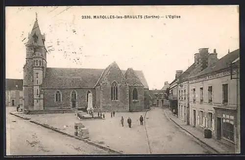 AK Marolls-les-Braults, L`Eglise