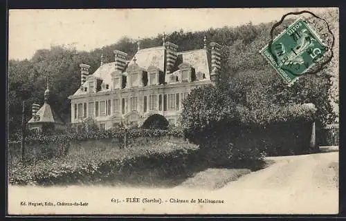 AK Flée /Sarthe, Château de Malitourne