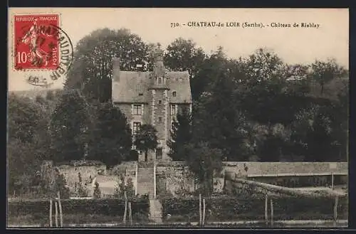 AK Chateau-du-Loir, Chateau de Riablay (XVe siecle)