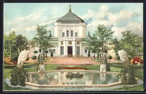 AK Nürnberg, Bayerische Jubiläums-Landes- Ausstellung 1906, Kunsthalle