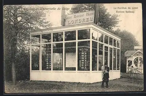 AK Liége, Exposition Universelle 1905, Le Pavillon du Great Eastern Railway