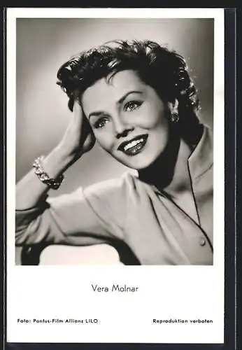 AK Schauspielerin Vera Molnar in dem Film Der bunte Traum