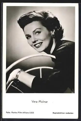 AK Schauspielerin Vera Molnar in dem Film Der bunte Traum