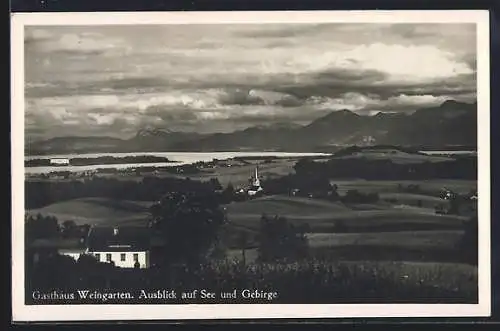 AK Gstadt, Gasthaus Weingarten