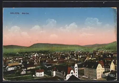 AK Aalen, Teilansicht von Süd-Ost