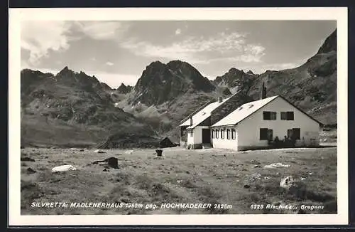 AK Madlenerhaus, Hütte mit dem Hochmaderer