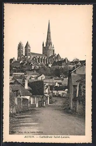 AK Autun, Cathédrale Saint-Lazare