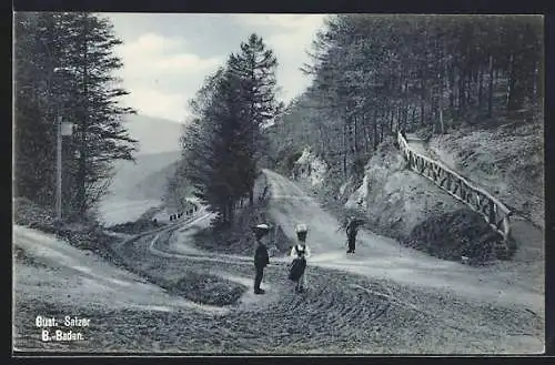 AK Baden-Baden, Bei der Teufelskanzel