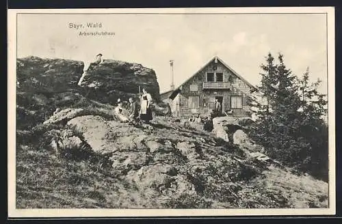 AK Arberschutzhaus im Bayrischen Wald