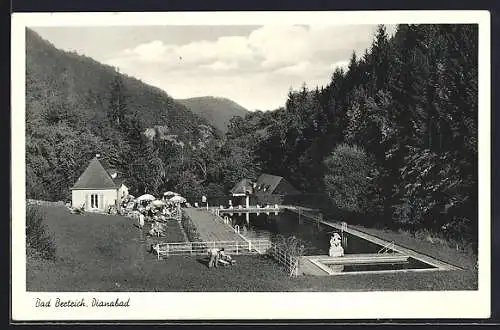 AK Bad Bertrich, Dianabad mit Umgebung
