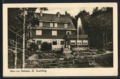 AK Kl. Inselsberg, Haus am Reitstein