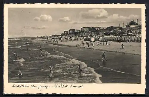 AK Wangerooge, Die Flut kommt