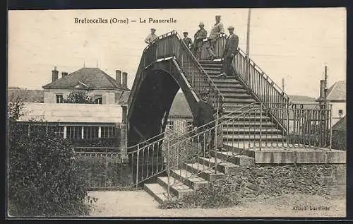 AK Bretoncelles /Orne, La Passerelle