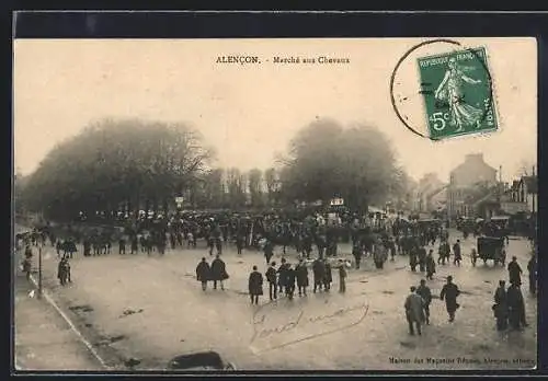 AK Alencon, Marchè aux Chevaux