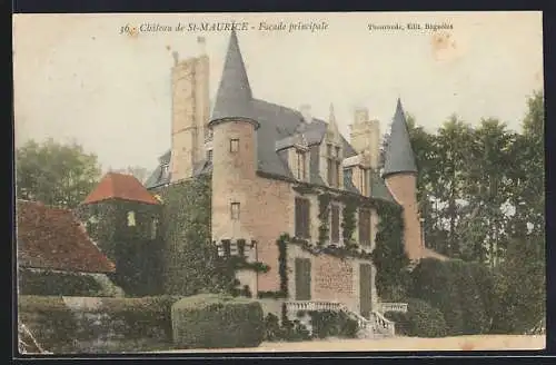 AK St-Maurice, Chateau de St-Maurice, Facade principale
