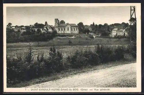 AK Saint-Evroult-Notre-Dame-du-Bois, Vue generale