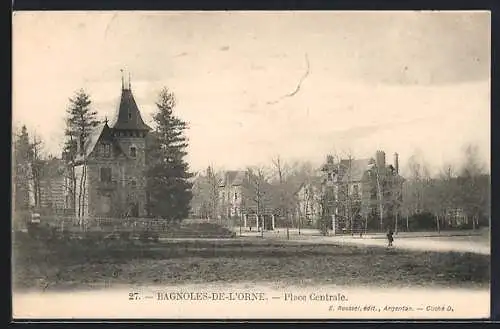 AK Bagnoles-de-l`Orne, Place Centrale