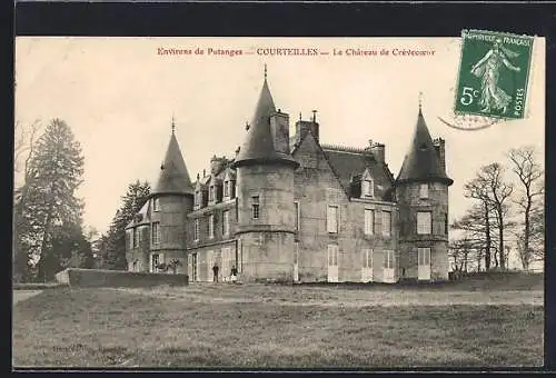 AK Courteilles /Putanges, Le Chateau de Crèvecoeur