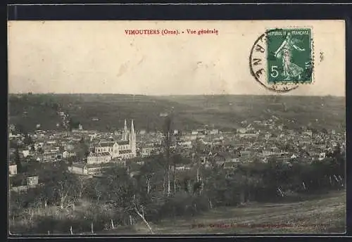 AK Vimoutiers /Orne, Vue generale