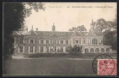 AK Guerquesalles, Château de Vimer