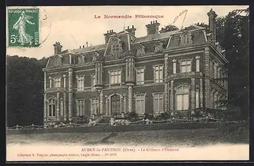 AK Aubry-le-Panthou, Le Chateau d`Osmond