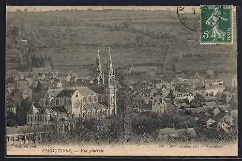 AK Vimoutiers /Orne, Vue generale