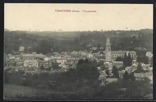 AK Vimoutiers /Orne, Vue generale