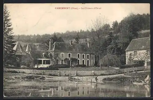 AK Camembert /Orne, Le Chateau d`Orval