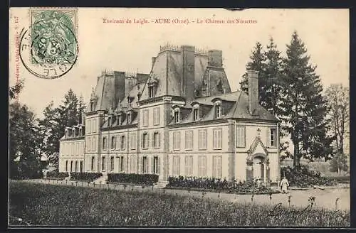 AK Aube, le château des Nouettes