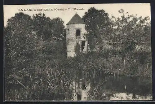 AK La Lande-sur-Eure, Le Manoir