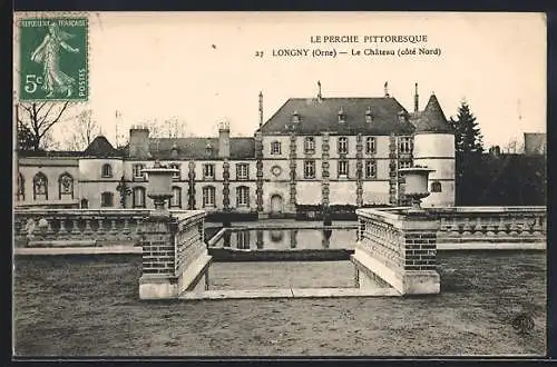 AK Longny, le château, côté nord