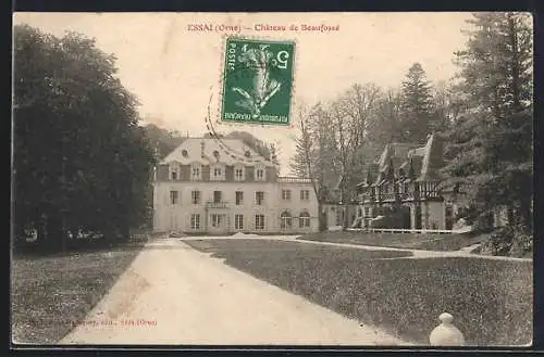 AK Essai /Orne, Chateau de Beaufossé