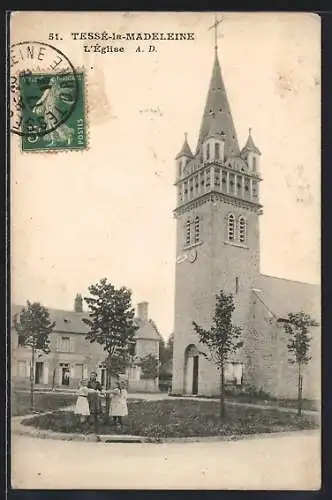 AK Tessé-la-Madeleine, L`Eglise