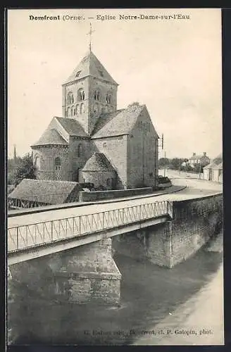 AK Domfront /Orne, Egluse Notre-Dame-sur-l`Eau