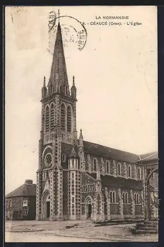 AK Céaucé /Orne, L`Eglise