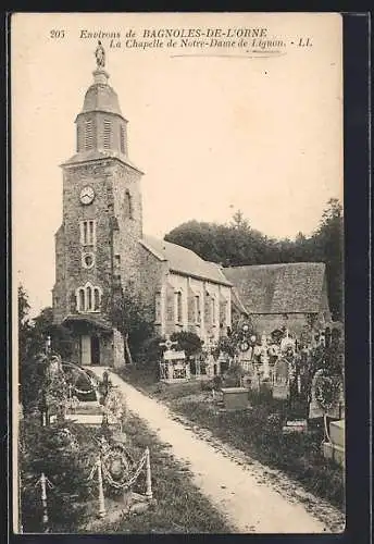 AK Bagnoles-de-l`Orne, La Chapelle de Notre-Dame de Lignon