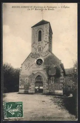 AK Mesnil-Gondouin /Putanges, L`Eglise