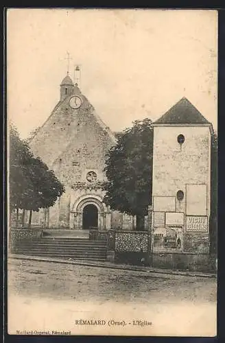 AK Rémalard /Orne, L`Eglise