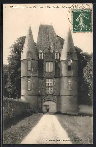 AK Carrouges, Pavillon d`Entrée du Chateau