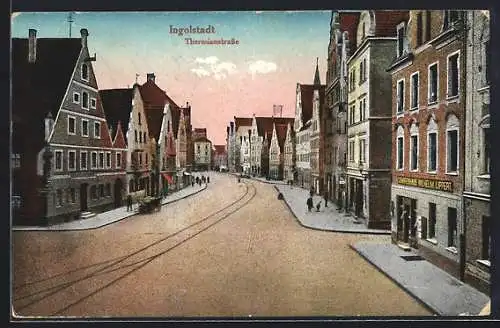 AK Ingolstadt, Blick in die Theresienstrasse