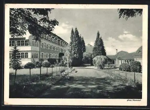 AK Langensteinbach, Bibelheim Bethanien mit Anlagen