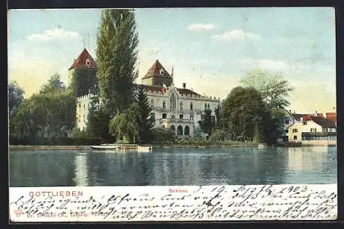 AK Gottlieben, Blick auf das Schloss