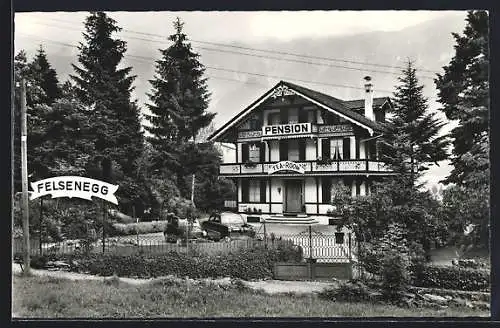 AK Goldswil, Pension Tea-Room Felsenegg