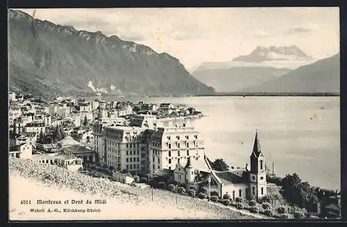 AK Montreux, Montreux et Dent du Midi