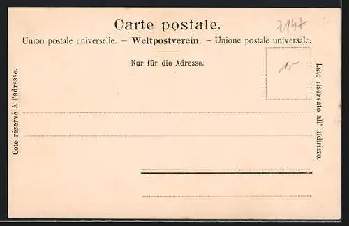 AK Montreux-Clarens, Ortsansicht mit Seeufer aus der Vogelschau