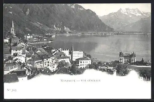 AK Montreux, Vue générale